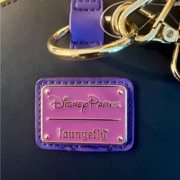 Disney Loungefly Epcot Figment Dragon Crossbody Bag - festival of arts - Picture 4 of 5